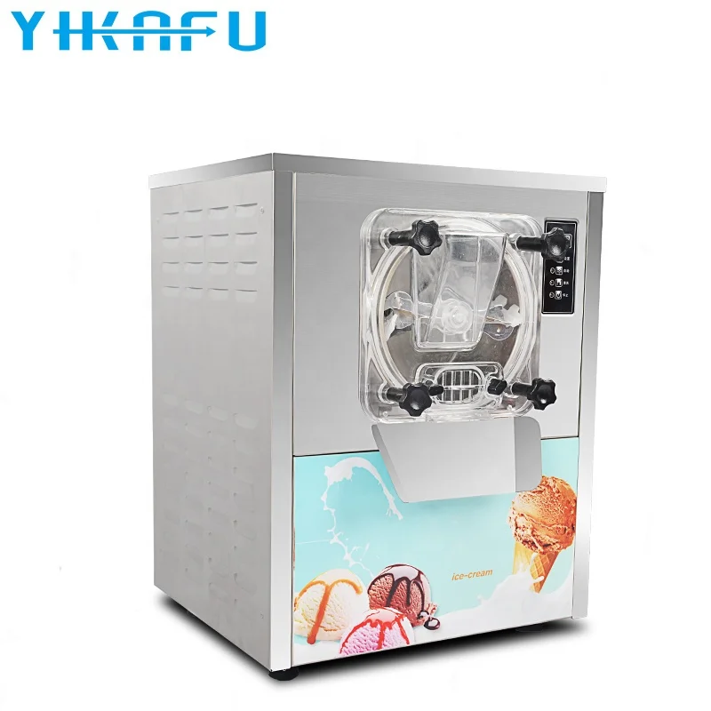 Commercial Electric Stainless Steel Automatic Snack Table Top Soft Serve Ice Cream Maker for Outdoor and Car Use