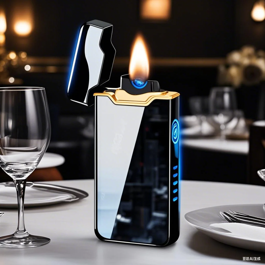 

Normal Big Flame Arc Windproof Electronic Metal USB Recharge Electric Plasma Lighters For Man Women Gift