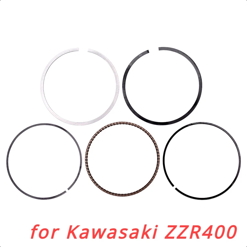 Motorcycle Parts STD 57.5mm Piston Ring For Kawasaki ZZR400 ZZR 400 1990-2003 ZRX 400 I II III 1993-2008