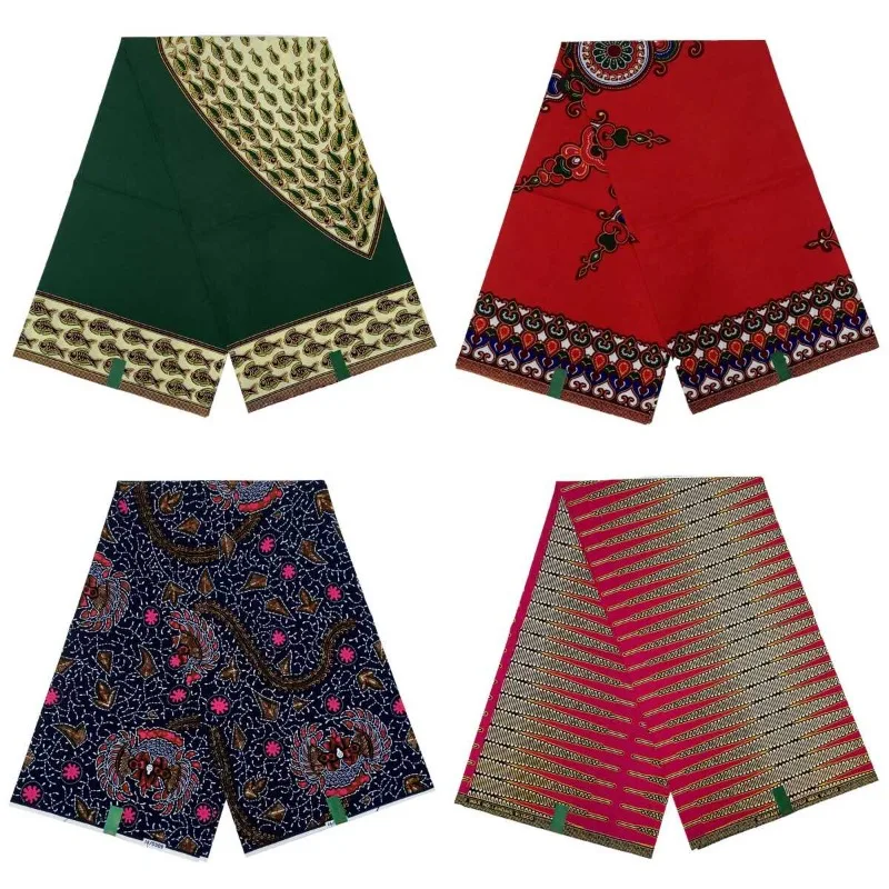 

Высококачественная восковая ткань Анкара, новая африканская ткань с настоящим принтом, 100% хлопок, восковая ткань, нигерийская батик, восковая ткань Pagne, 6 ярдов