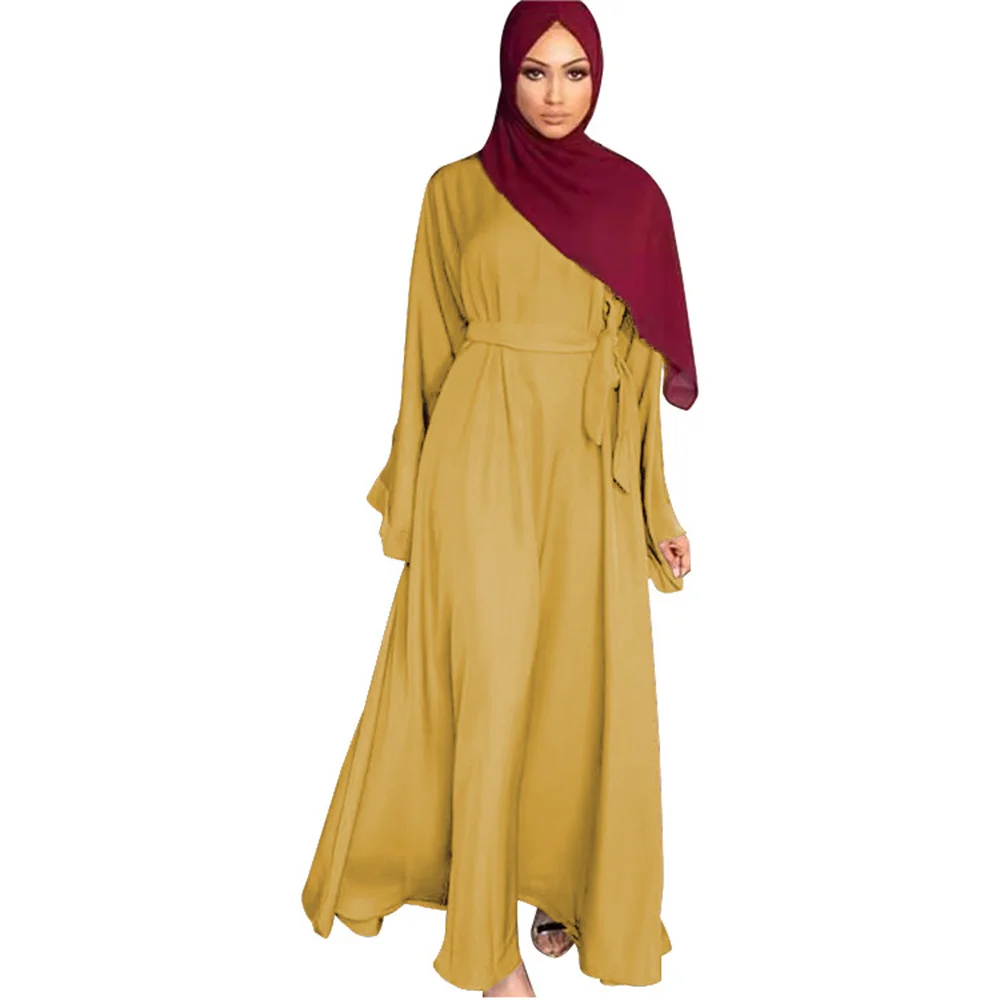 Abaya de luxe pour femmes musulmanes, Dubaï, robe élégante, modeste, Eid arabe, vêtements kimono islamiques, nouvelle collection 2024