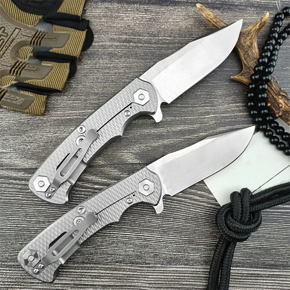 High Quality Tactical Pocket Folding Knife D2 Steel Blade G10 Handle Survival Knife Self Defense Hunting Multifunction EDC Tool