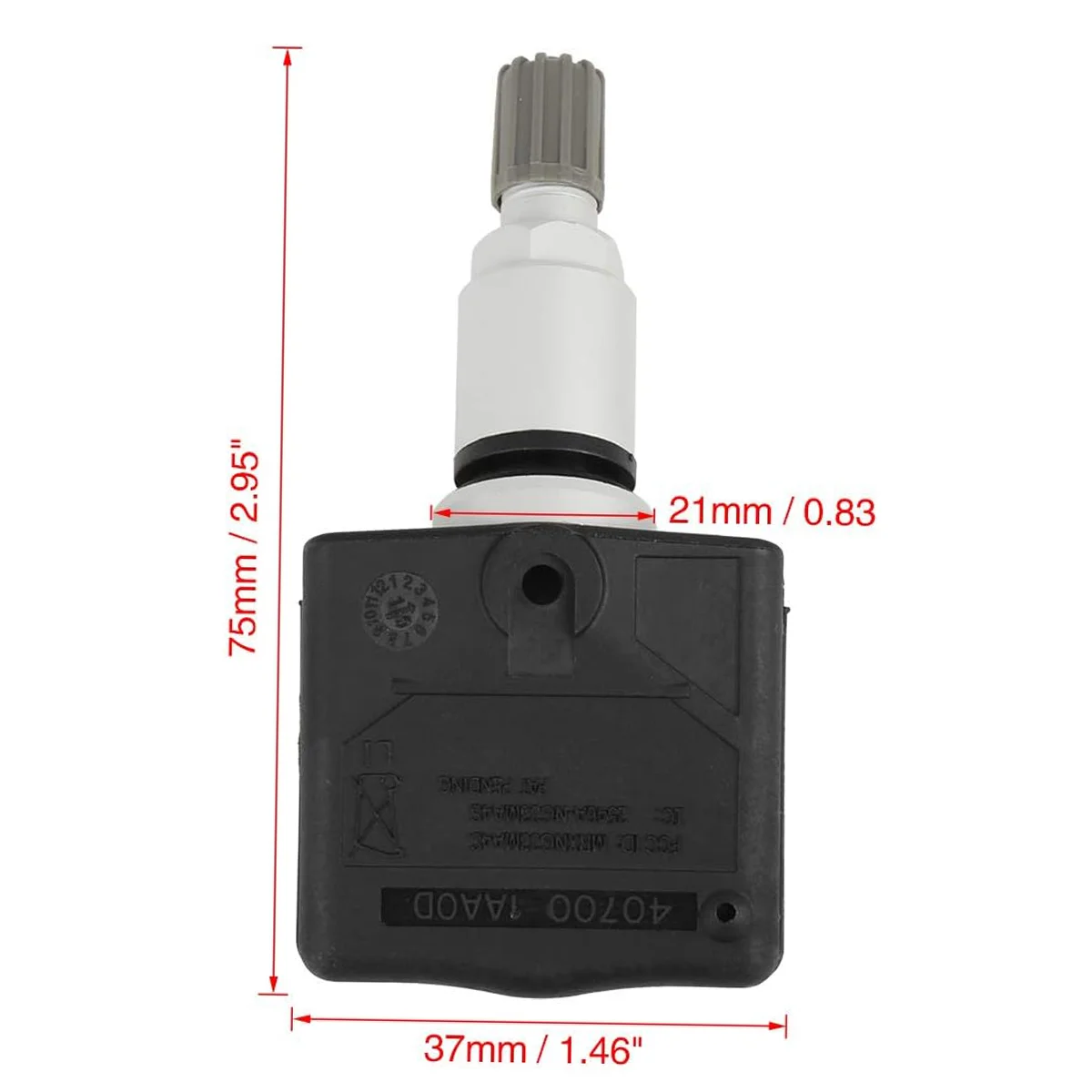 315MHz For Nissan Quest V42 2004-2009 Nissan Altima L32 2006-2011 2008 Tire Pressure Monitoring Sensor 40700-1AA0D 974515 TPM175