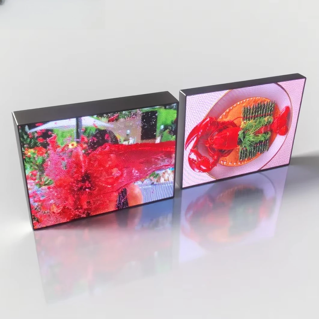 SKYSEEN Customized LED Display Screens Small square Shape Colorful Video Playback Screen Flexible Digital Led Screen Advertising