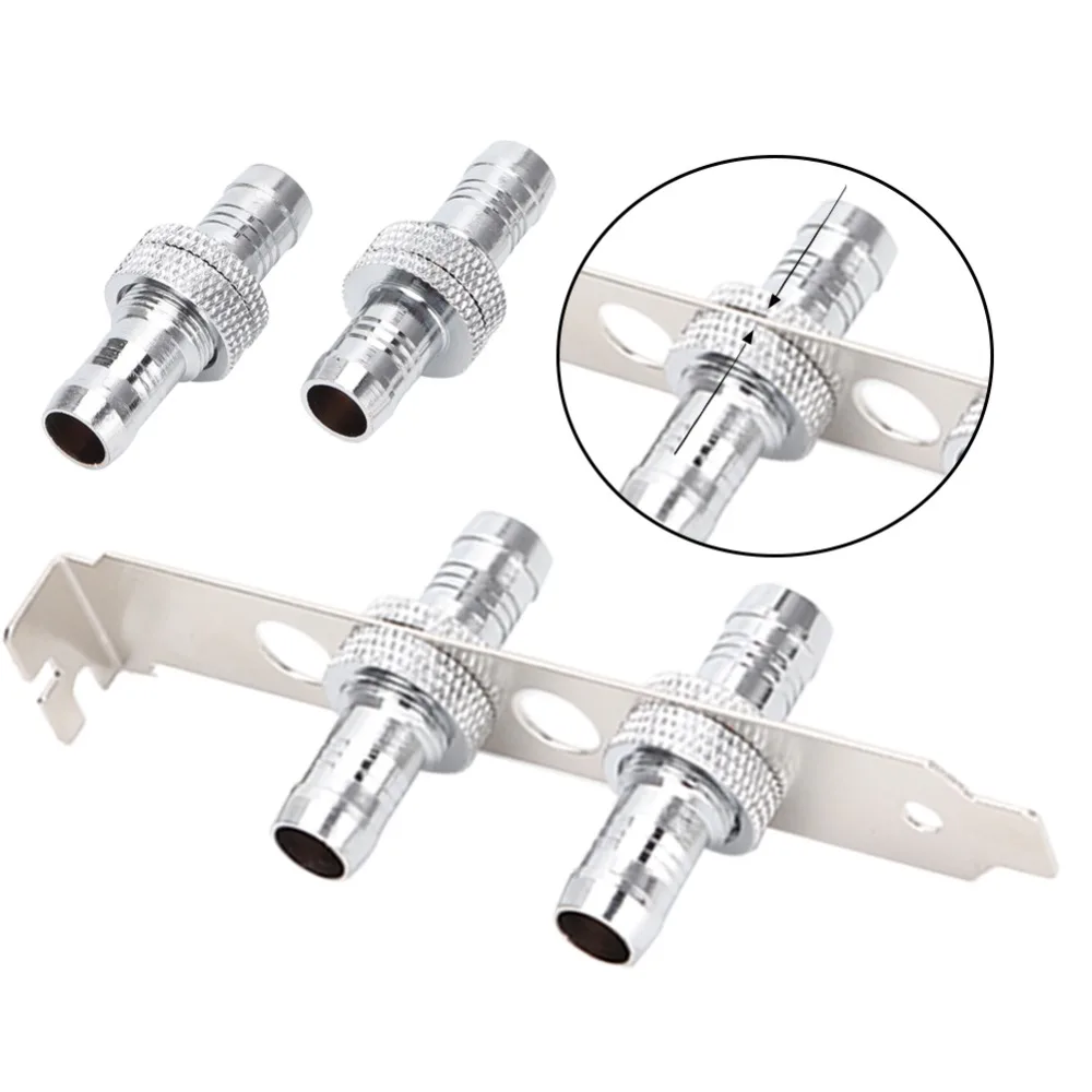9mm/11mm Hose Connectors Durable Performance Compact Size Water Cooling Connector Easy Installation Direct Hose Connection