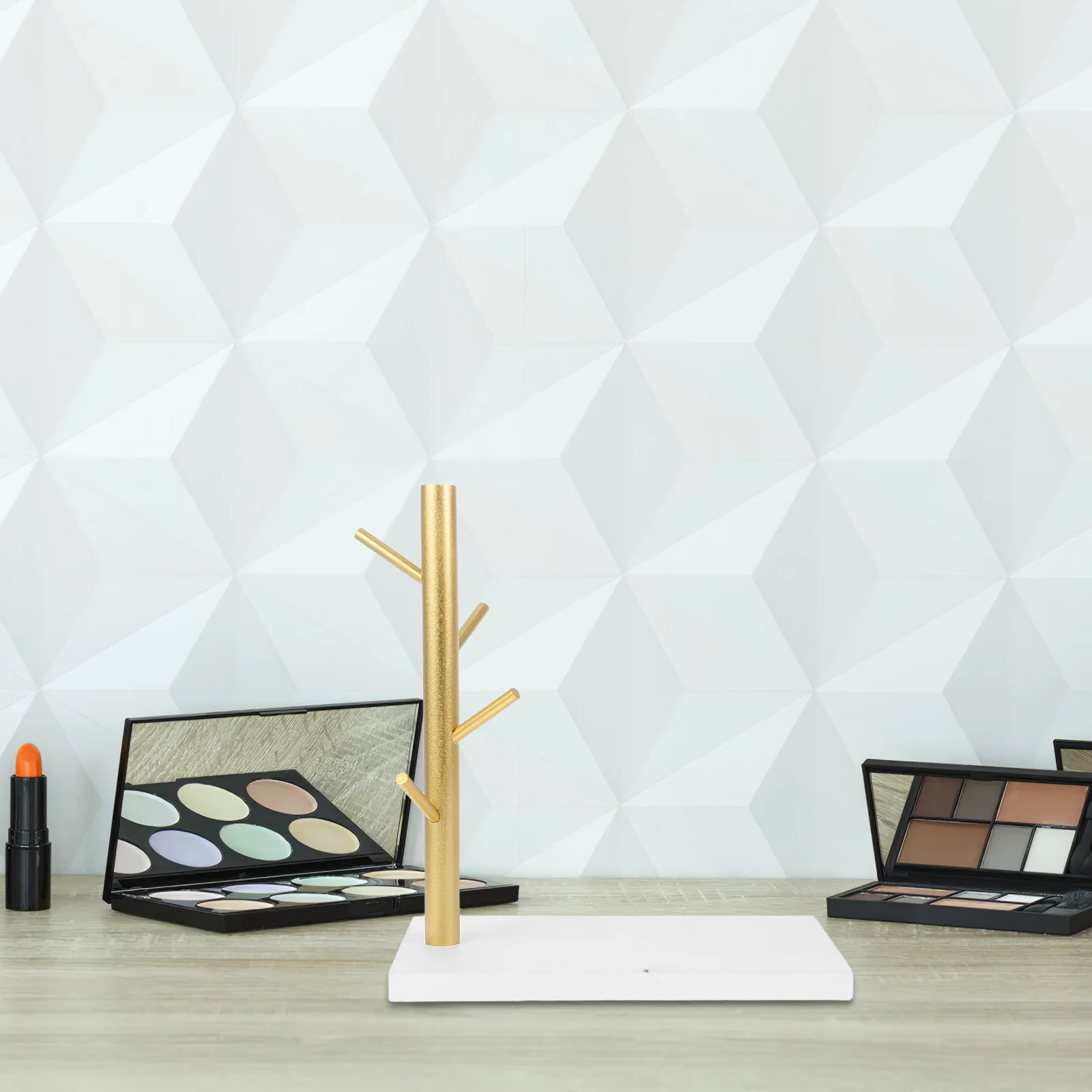 

Деревянный поднос для ключей и украшений, органайзер для мелочей, настольная подставка для бижутерии, 1 шт.