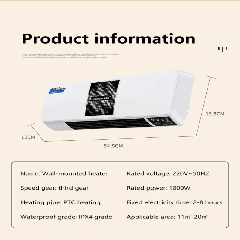 Inverter energy-saving air conditioner Hanging type air conditioner