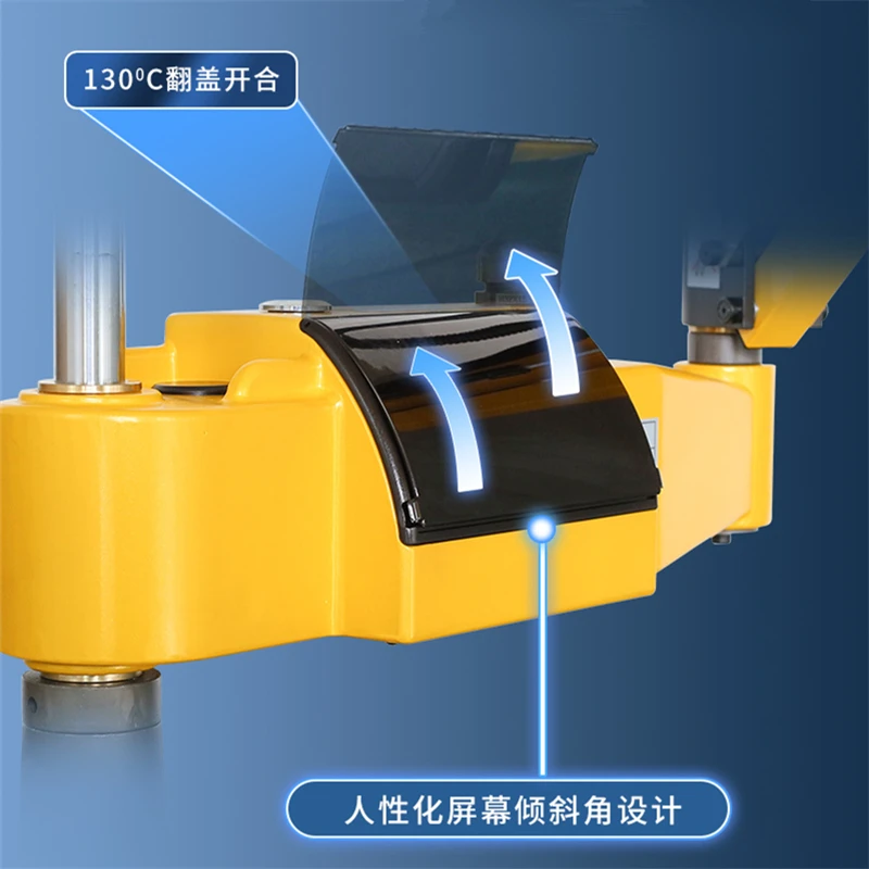 Afbeelding 7: Lucht/Olie Modellen Verticale/Universele Tikken Arm CNC Tapper M3-M12-M16-M20 CNC Elektrische Tikken Machine Servomotor