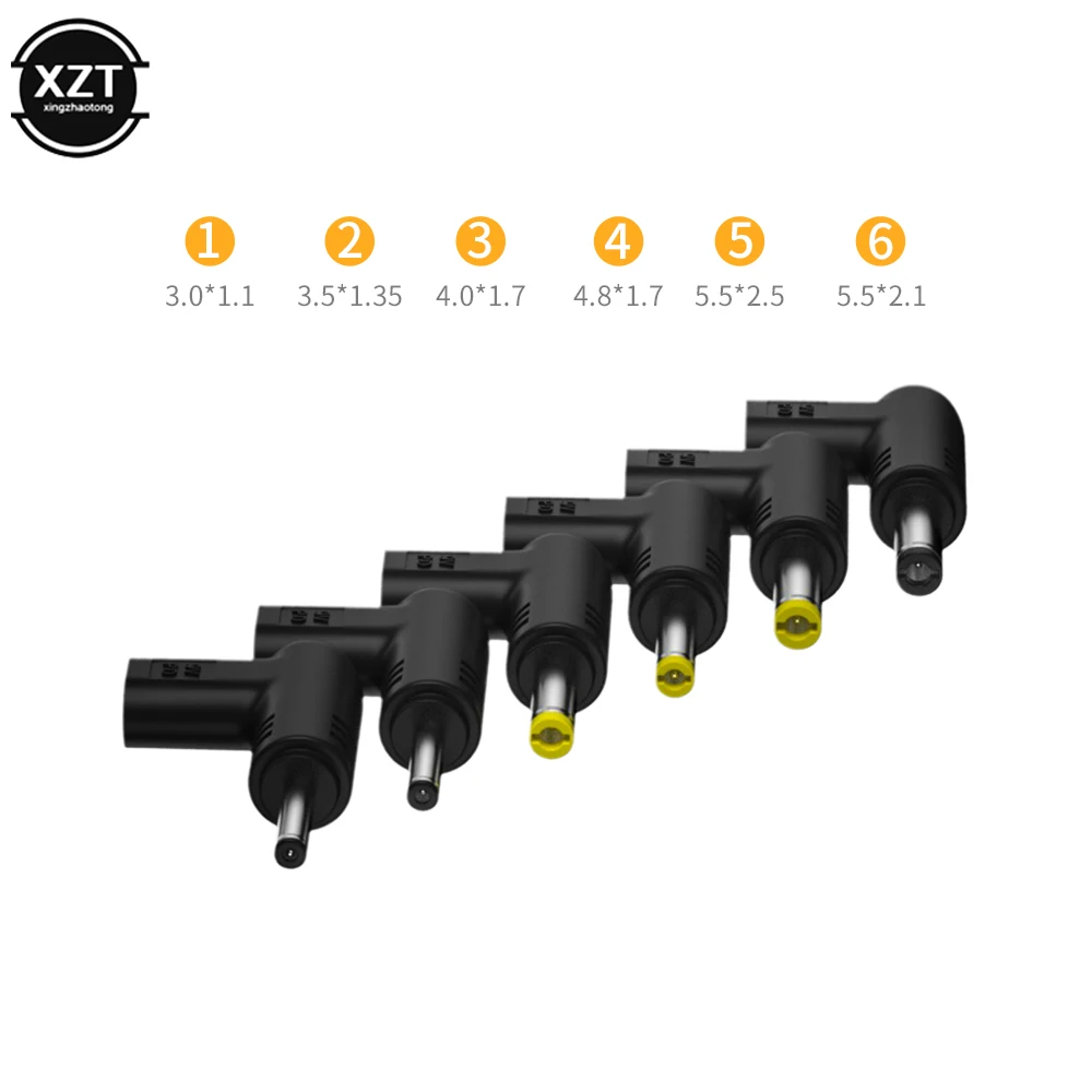 Laptop Power Adapter Connector DC Plug USB Type C Female to Universal Male for Lenovo Asus Hp Dell Acer Notebook Charge