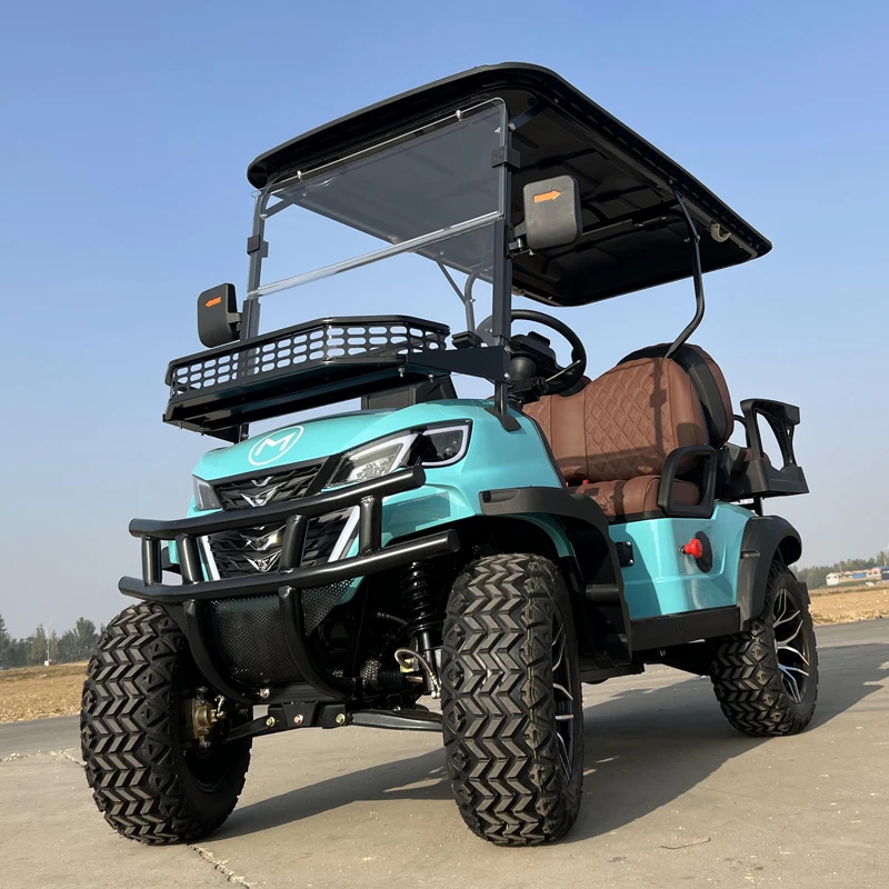 72V Lithium Battery Multi Function Golf Cart Multiple Styles Support Customization 2 4 6 8 Seater Golf Cart