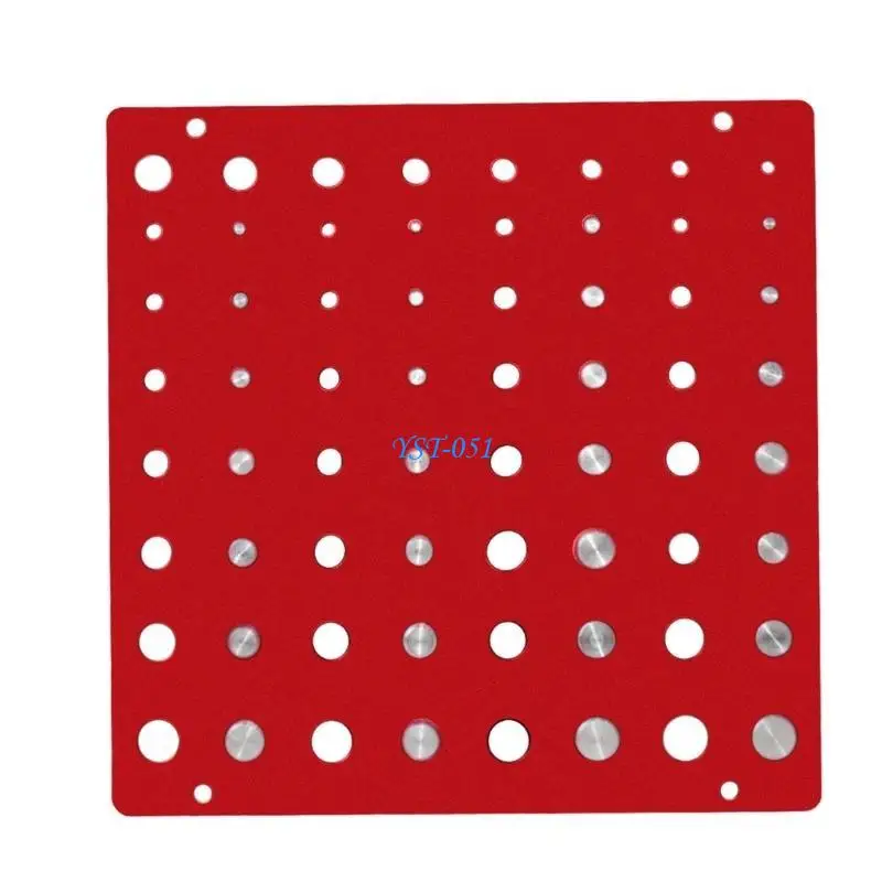 

E15A Bolt Nut Screw Checking Tool 28 Nut and Bolt Thread Size Checker Thread Tester Screw Identification Gauge Thread Gauge