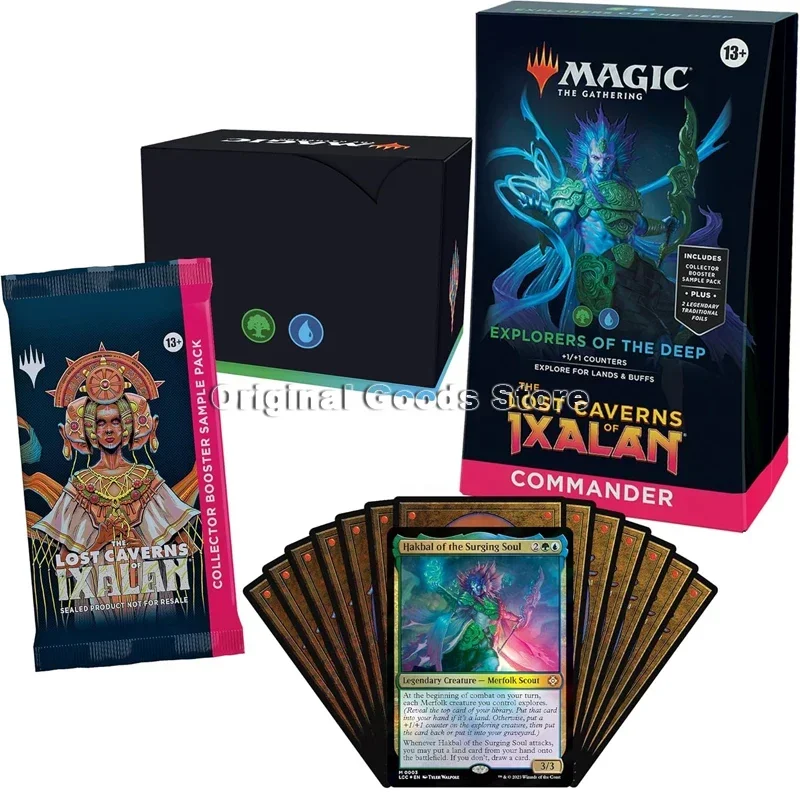 Original Magic The Gathering The Lost Caverns of Ixalan Card English Commander Deck Bundle Collection Trading Cards Children Toy