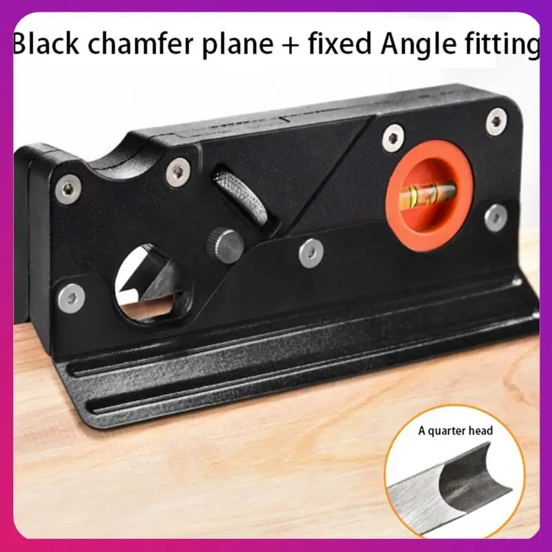 

ABKL-Chamfer Planer Trimming Planer Woodworking DIY Trimming Tool Manual Planer Angle Planer 45 Degree Bevel Planer