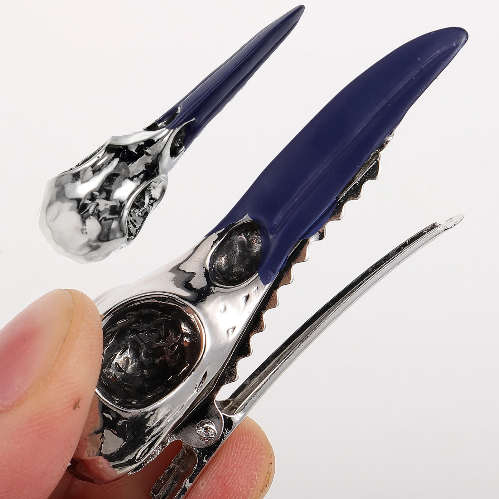 

Halloween Bird Skull Clip Goth Hair Accessories For Party Cosplay Hair Barrette Halloween Costume Decoration For Women