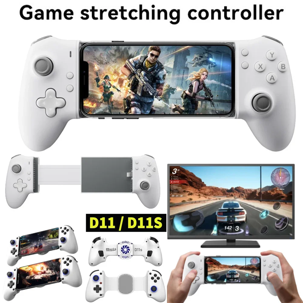 Gamepad Gaming Control for Android Cellphone Type-C Effect Joystick and Trigger Hall Mechanical Controller  Game Pad Controller