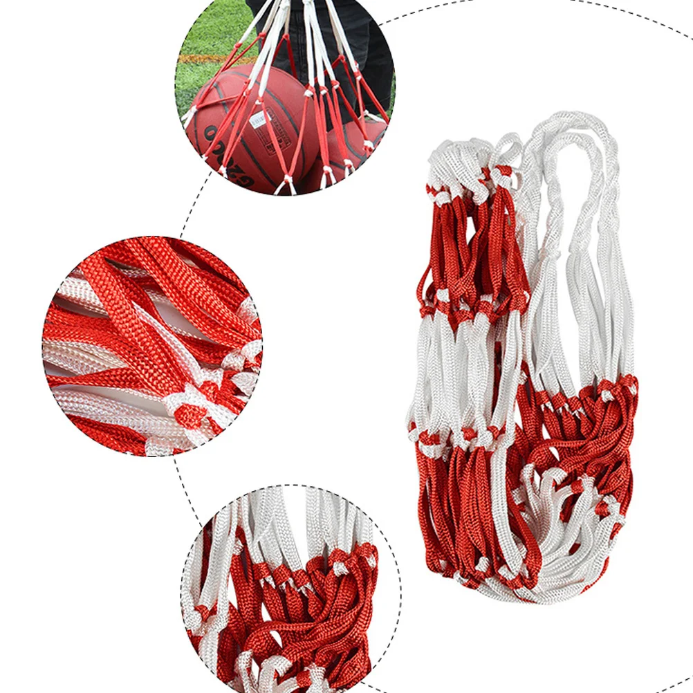 1개 고용량 볼 보관 네트백 두꺼운 벨트로 봉제된 내구성 디자인 학교 훈련 기관 회사 선택