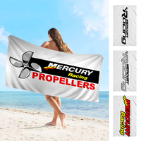 M-Mercury Racing Towel Microfiber Beach Towel Absorbent Quick dry Soft Yoga Swimming Resort Mountain Climbing Towel