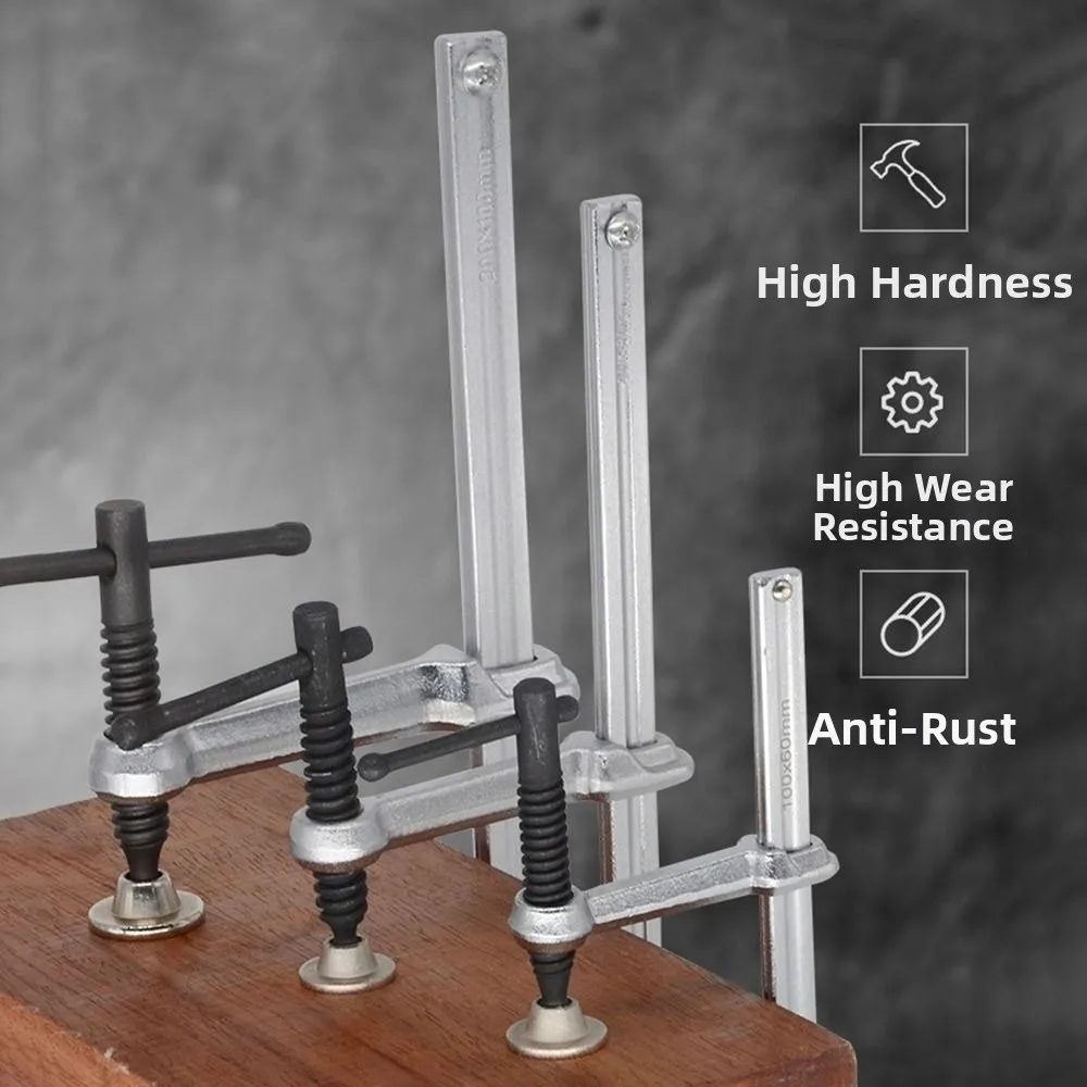 Durable Heavy Duty F Clamp High Strength DIY Bar Clip Clamp Wood Clamping Hand Tool
