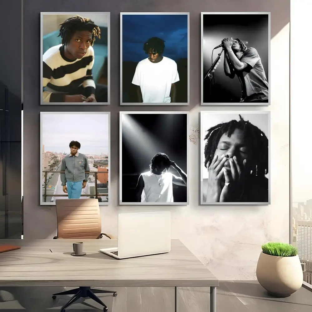 Soulful Daniel Caesars Poster High-definition poster stickers ideal gifts for bedrooms living rooms