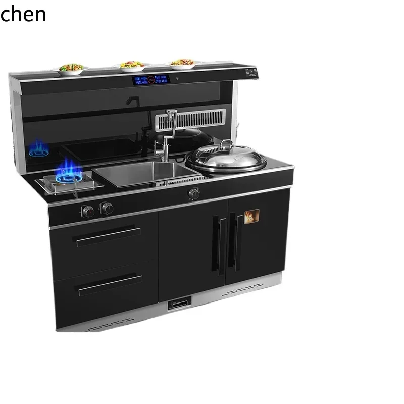 cc26 modern rural firewood integrated , smokeless integrated stove, disinfection cabinet, steam oven integrated multi-function