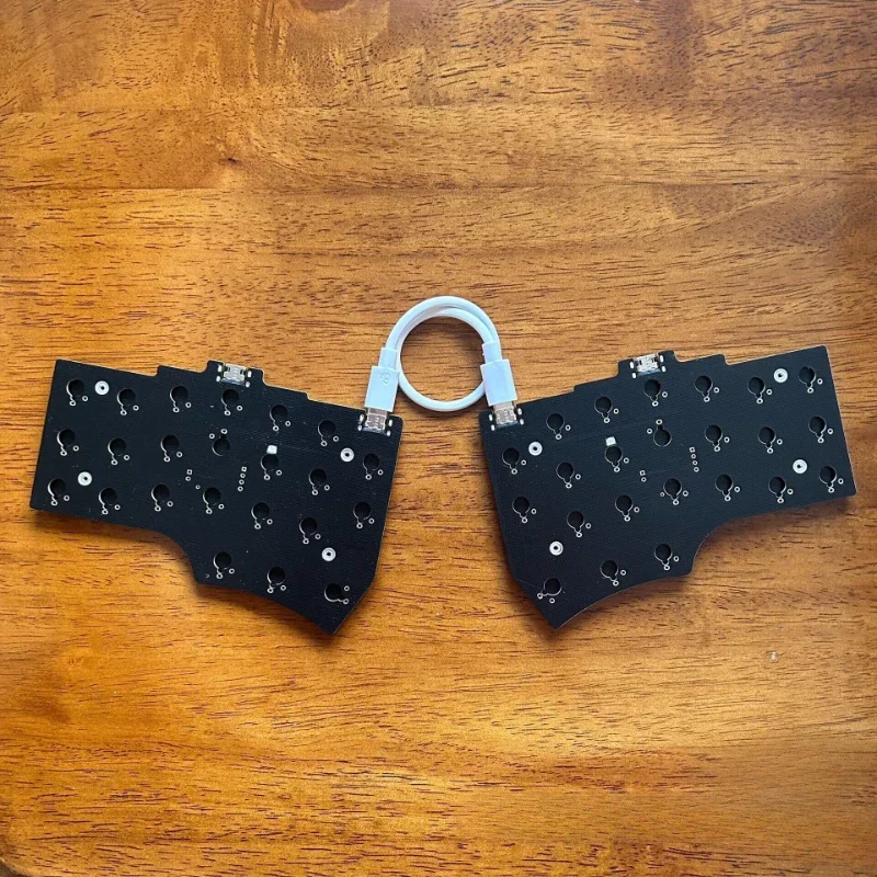 Corne V4 Dwarf Axis Split Keyboard Kit Customized Fr4 Wired Hotswap  Gaming Mechanical Keyboard Kit Support Ergonomics Vial/Qmk