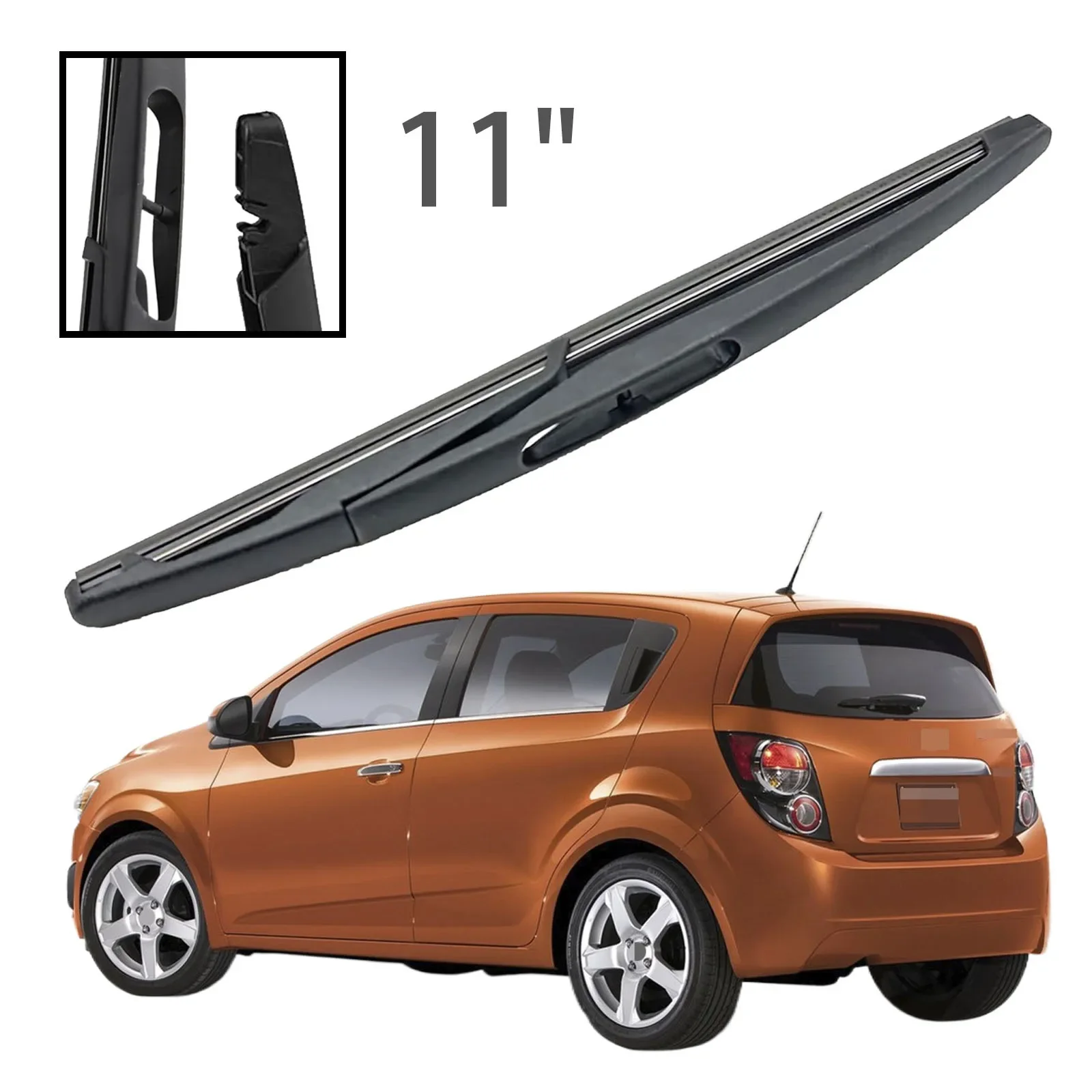 

11" Rear Windshield Windscreen Washer Wiper Blade For Chevrolet Sonic MK2 Hatchback 2012-2022 Car Accessories Accsesories