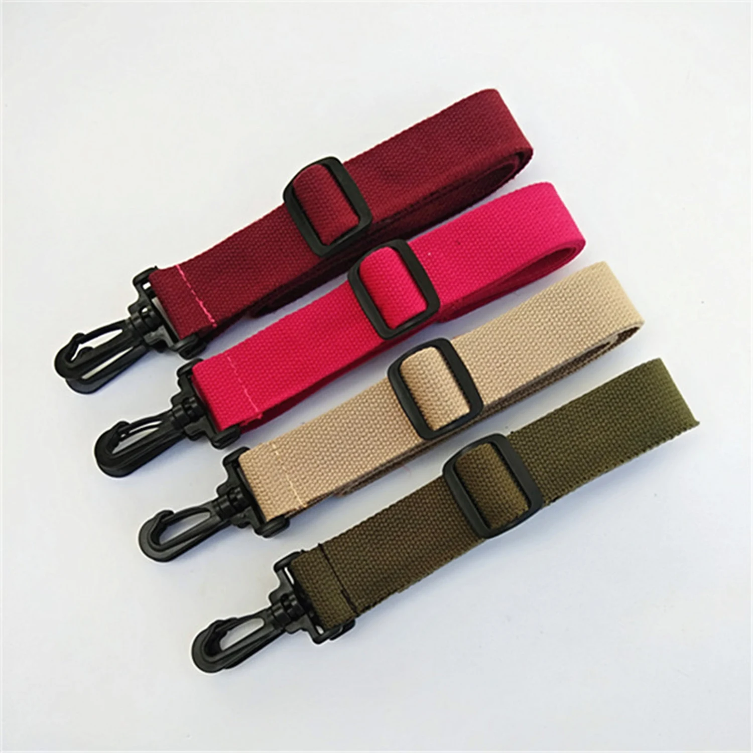 Nylon Shoulder Bag Strap 2.5cm Wide Spare Bag Strap Solid Color Women\'s Adjustable Messenger Bag Accessories Bag Straps