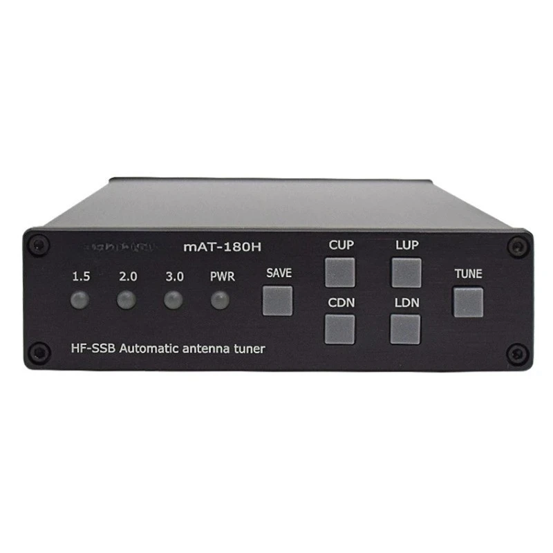 MAT-180H HF Automatic Tuner 120W Tuner, Suitable for ICOM and Kenwood Automatic Antenna Radio 1.8-54MHz Tuning Power 5-10W