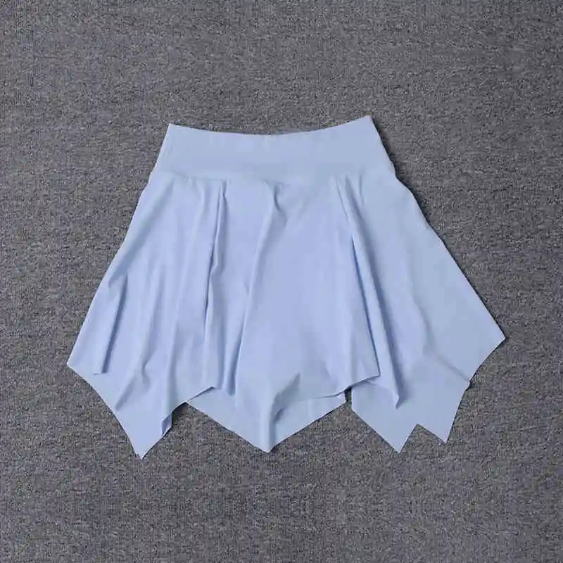 

Wholesale Women Hip Covering Tennis Skirt One Piece Ballet Skirt Pleated Workout Yoga Skirt