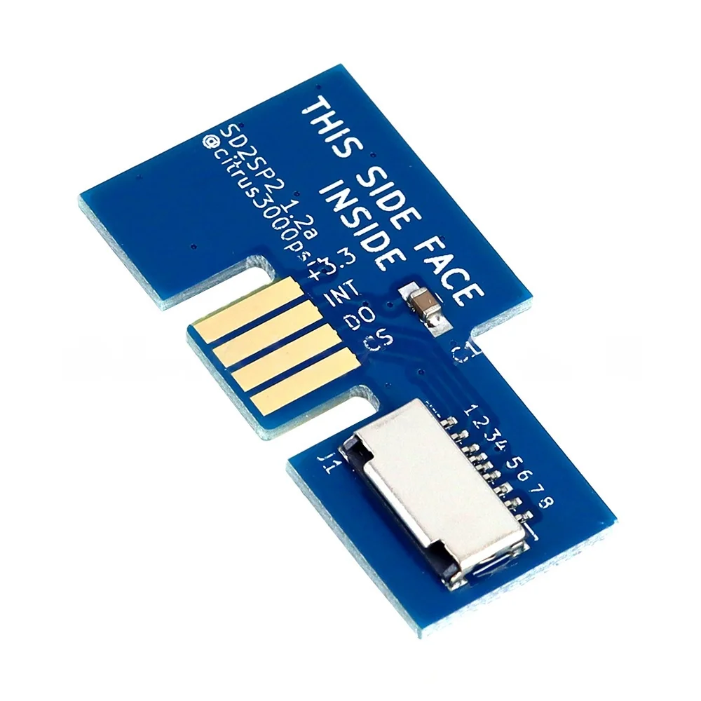 Сменный адаптер для чтения карт памяти NGC SD для Nintendo GameCube SD2SP2, последовательный порт SDLoad 2, гладкий FMV, низкий ремонт процессора