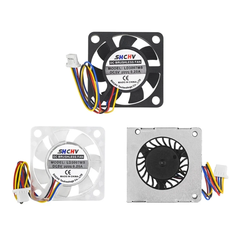 Ventilador refrigeración 5V, Terminal Jst 4 pines para ventilador radiador refrigeración oficial RaspberryPi5