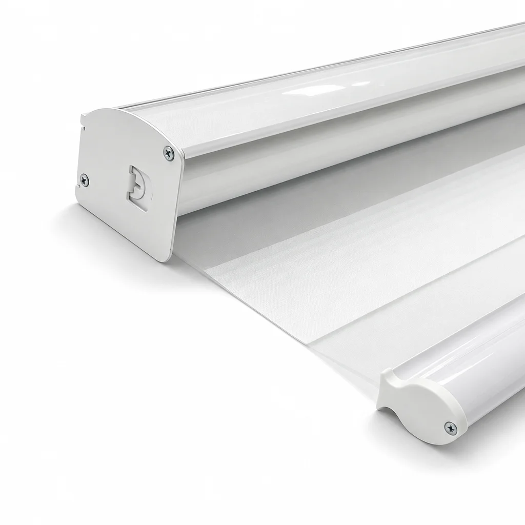High Quality Professional Customized Waterproof Manual Spring Control Double Layers Day and Night Zebra Blinds for Window