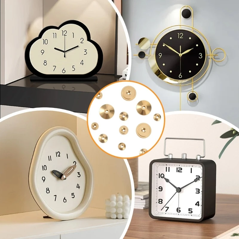 12Pcs Clocks Hand Nut Clock Hand Nut In 5Mm 6Mm 10Mm For Smooth Operation