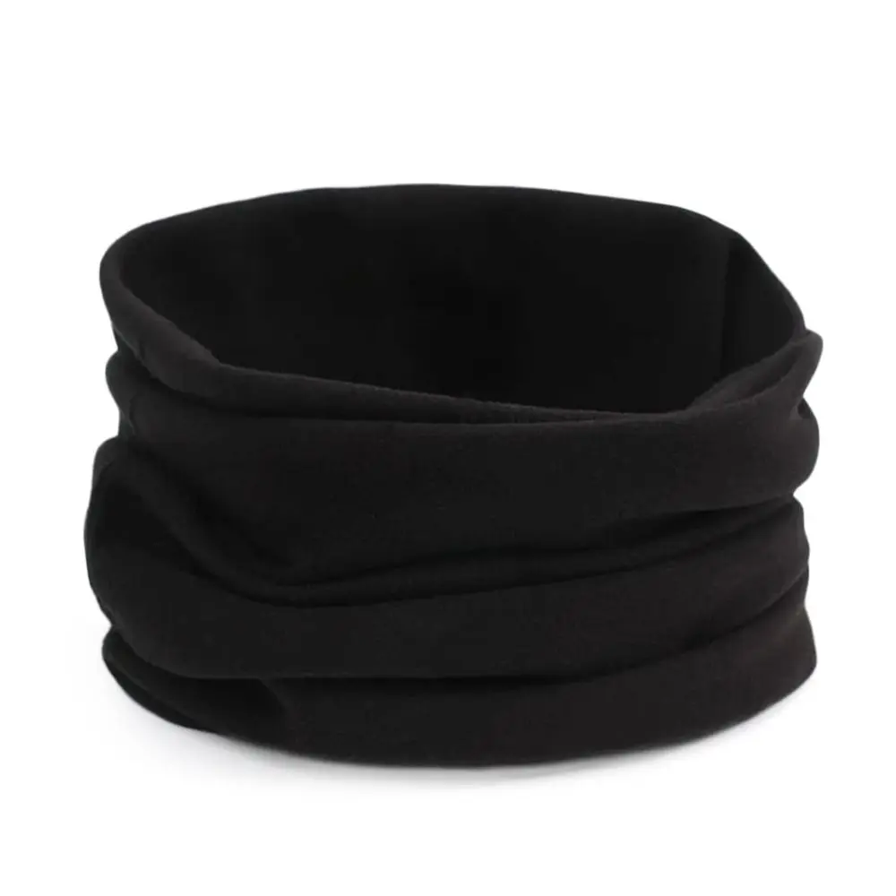 Fashion Velvet Neck Warmer Thickened Lining Keep Warm Sport Scarf Windproof Soft Cold-proof Collar for Women Men