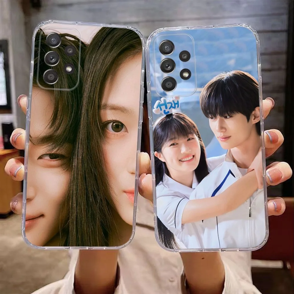 Чехол для телефона Lovely Runner из корейского сериала для Samsung Galaxy A71,70,52,51,40,31,A50,30S,21S, Note20ultra, прозрачный чехол