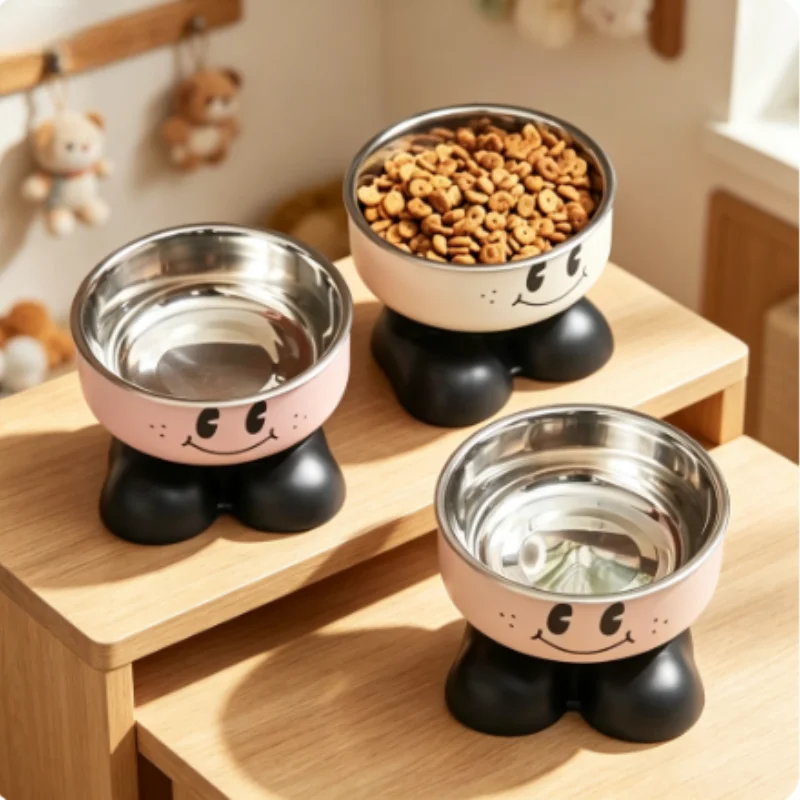 Royal Canin Food Medium - Elevated Raised Pet Feeder, Stainless Steel