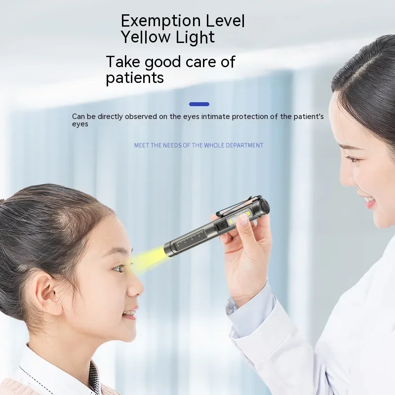 Профессиональная Медицинская ручка, Портативный перезаряжаемый фонарик для первой помощи, медицинский врач, медсестра