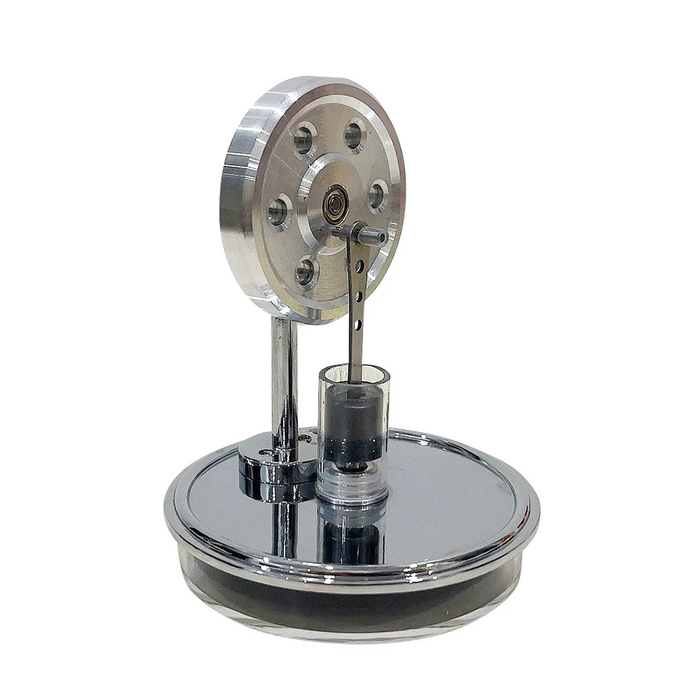 K311 Mini Low Temperature Difference Stirling Engine Model Steam Power Piston Engine Model Experimental Toy Gift