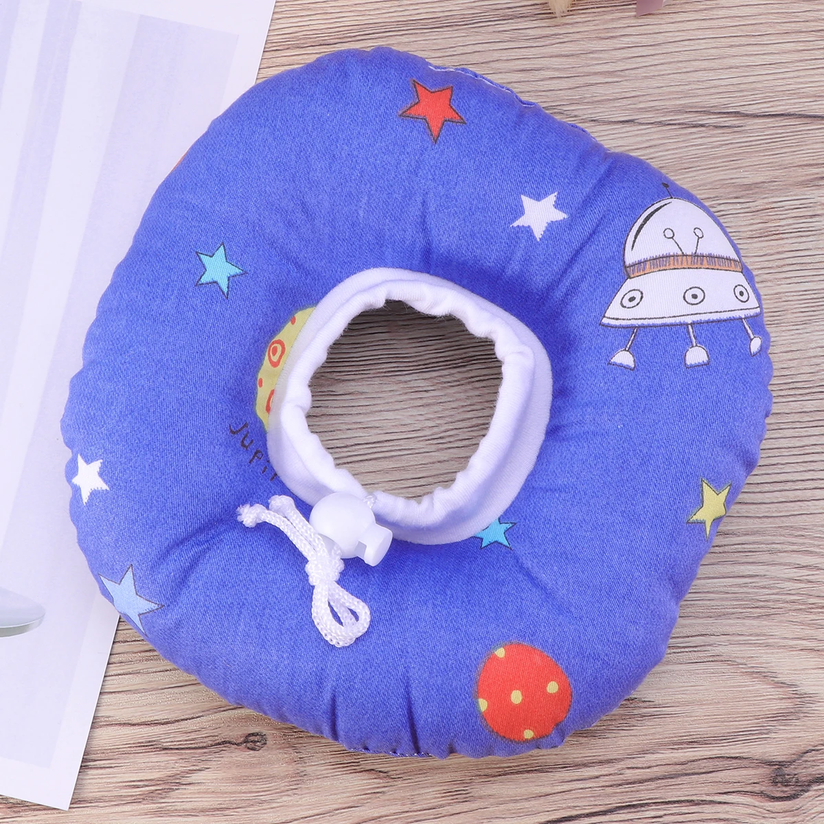 

Cartoon Pet Collar For Wounds Rashes Injuries Recovery Anti Lick Dog Cat Comfortable Light Cloth Necklace