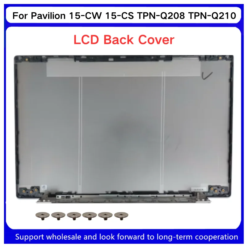 New For Kailxuling Pavilion 15-CW 15-CS TPN-Q208 TPN-Q210 LCD Back Cover / LCD Hinges L23879-001/Bottom