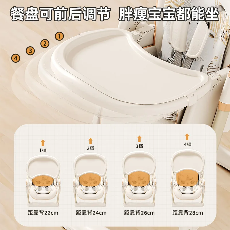 جديد طوي كرسي طعام للأطفال متعدد الوظائف المنزل كرسي طعام للأطفال المحمولة كرسي طعام للأطفال التعلم بالجملة