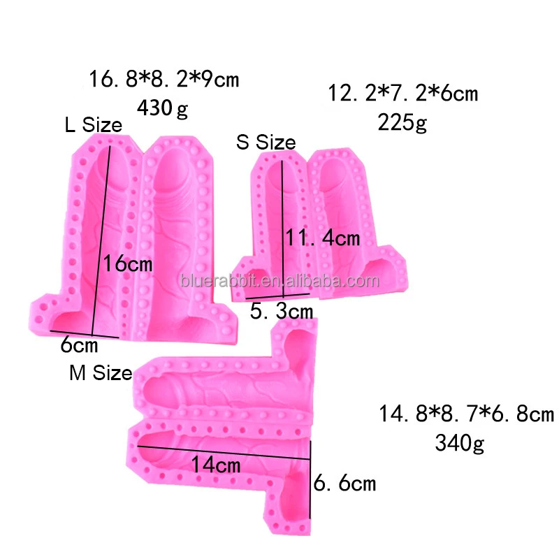 Moldes para consoladores, moldes para velas, pene, pastel, Chocolate, hielo, jabón de caramelo, regalo del Día de San Valentín, herramientas para hornear novedosas