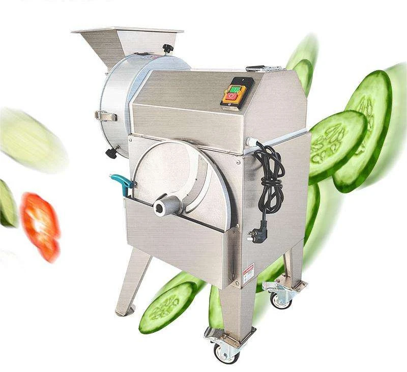 

Manufacturer Commercial Electric Well Made Multifunctional Commercial Vegetable Fruit Bananas Slicer Pineapple Dicing Machine St