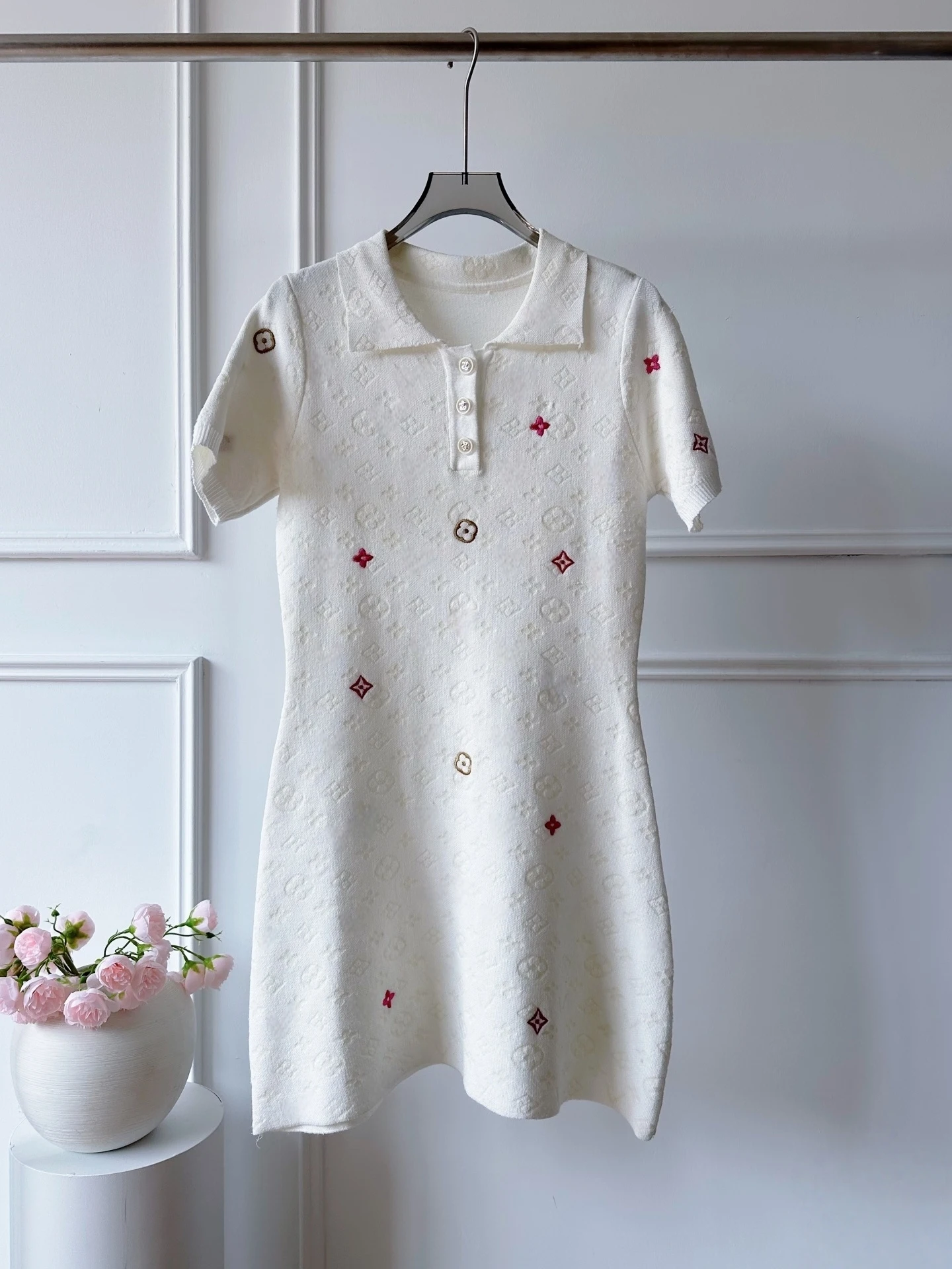 

Ретро-платье с принтом и коротким рукавом в европейском стиле South Oil, из мягкого полиэстера, повседневное, приталенное