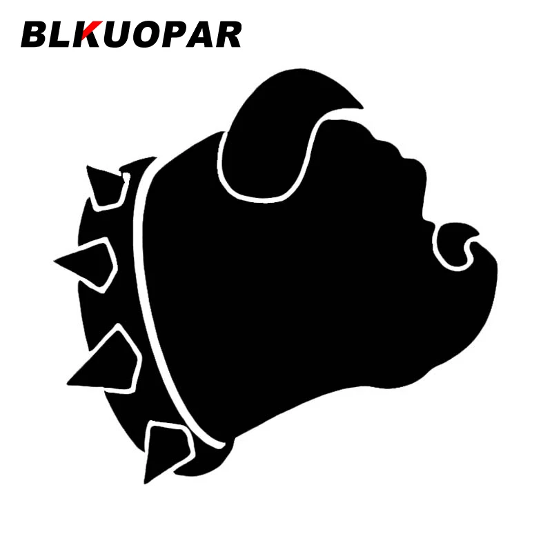 BLKUOPAR Bulldog Car Sticker Creative Original Scratch-proof Decal Sunscreen Waterproof Surfboard Bumper Decoration Car Lable