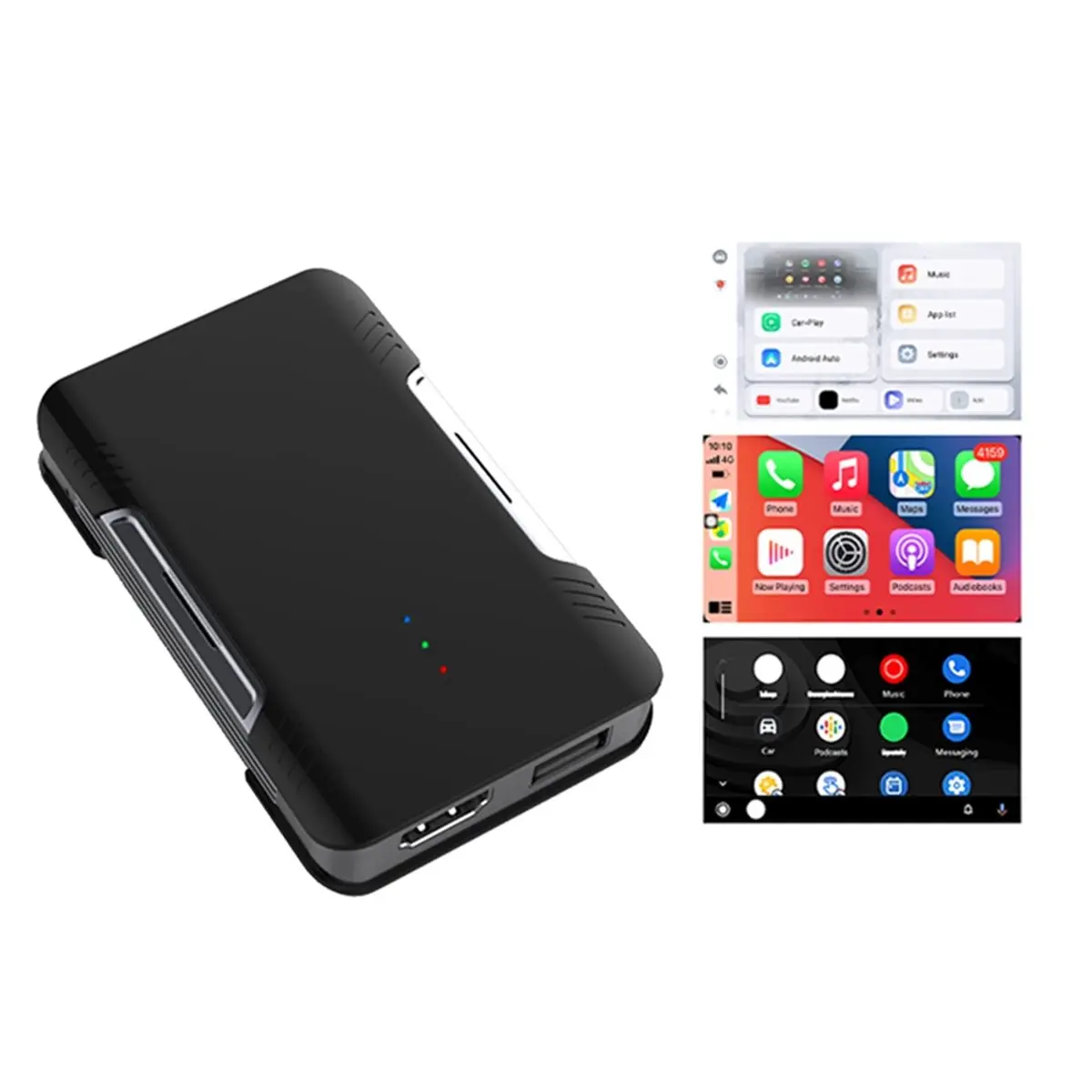 2026 New 1 Pc Smart AI Box Wireless CarPlay Android Auto TV Box WiFi 5G Mirror Link Universal Car Multimedia Intelligent System