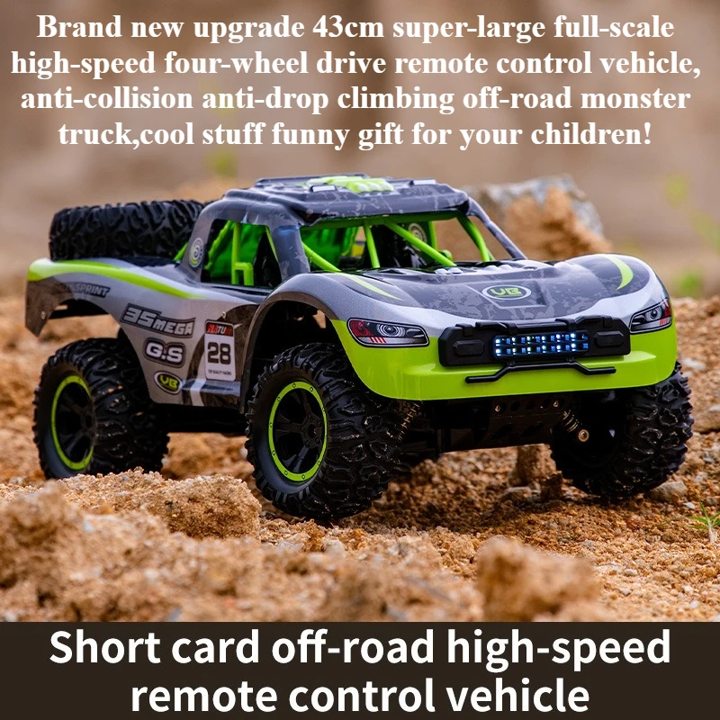 Крутые вещи, забавный подарок-супер полномасштабный высокоскоростной 4WD радиоуправляемый грузовик, внедорожные радиоуправляемые автомобили для восхождения для взрослых, грузовик-монстр, игрушки для мальчиков