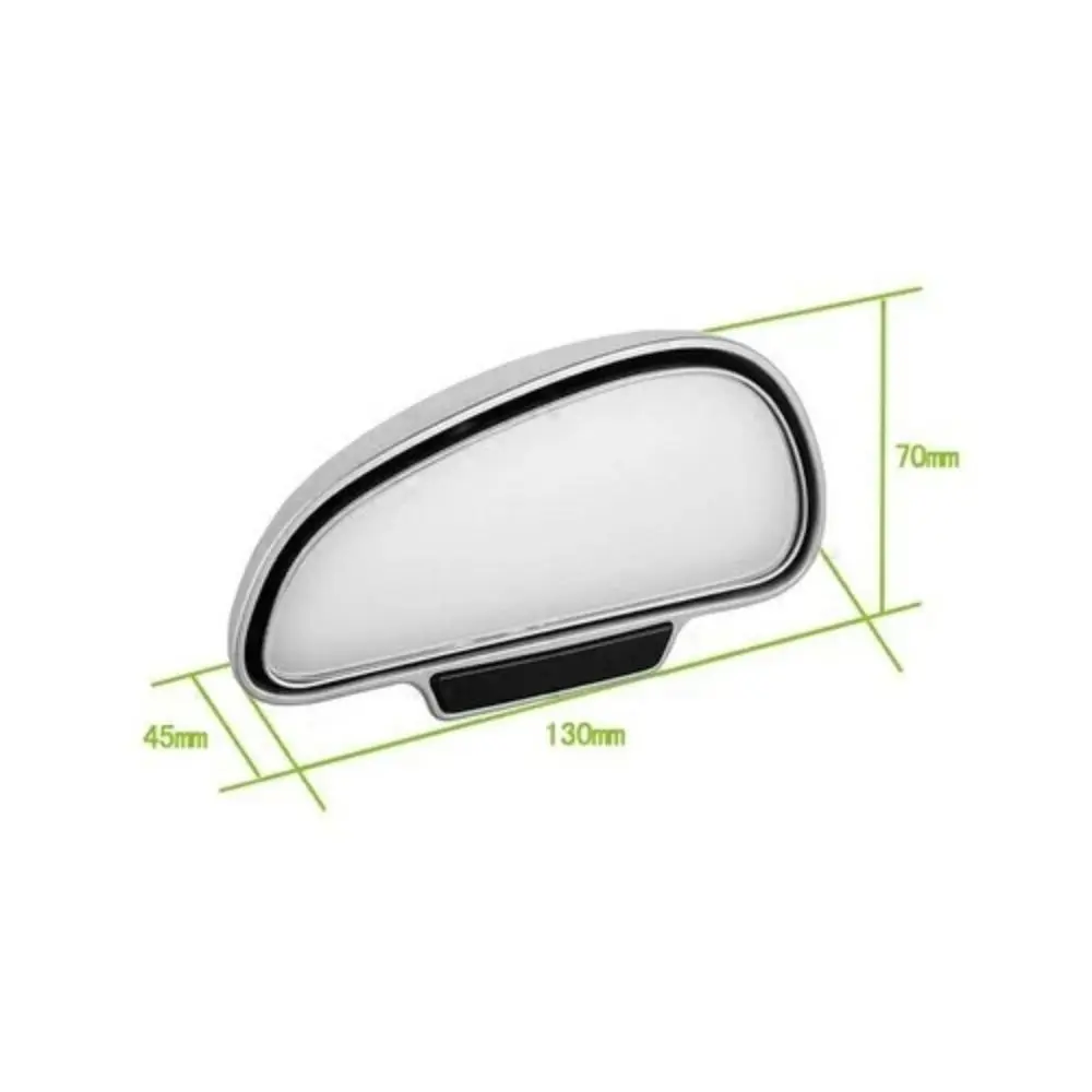 Car Mirror 360 Degree Adjustable Wide Angle Side Rear Mirrors blind spot Snap way for parking Auxiliary rear view mirror