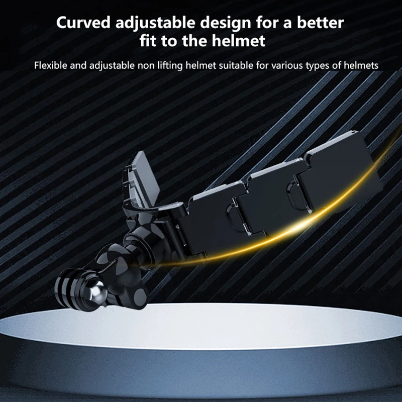 หมวกกันน็อค FLW418 Sheingka ที่คางเมาท์ที่ยึดสำหรับ GoPro DJI 360อุปกรณ์เสริมกล้องแอคชั่น
