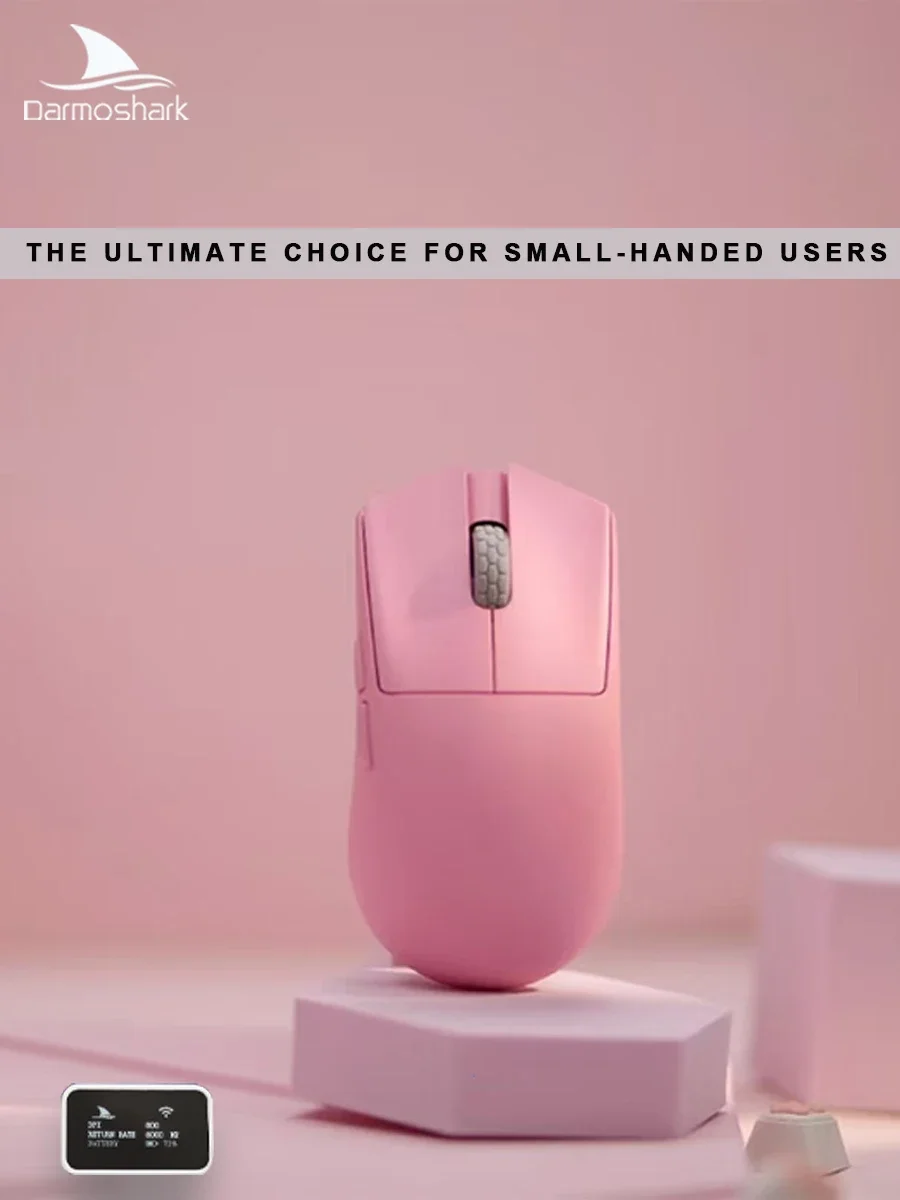

Darmoshark M3MICROPRO 8K Беспроводная проводная игровая Bluetooth-мышь 8 клавиш N52840 PAW3950 30KDPI Оптические компьютерные мыши для портативных ПК